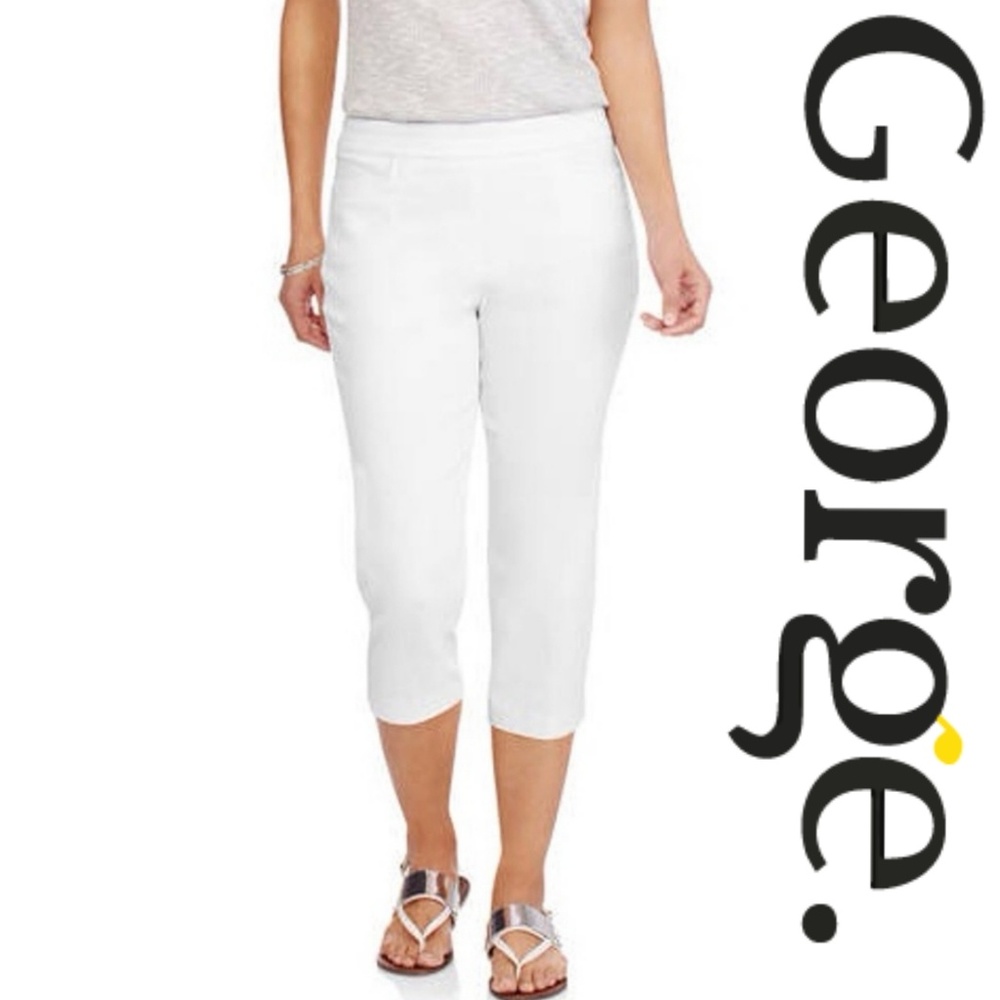 George Millenium Pull on Stretchy Capri